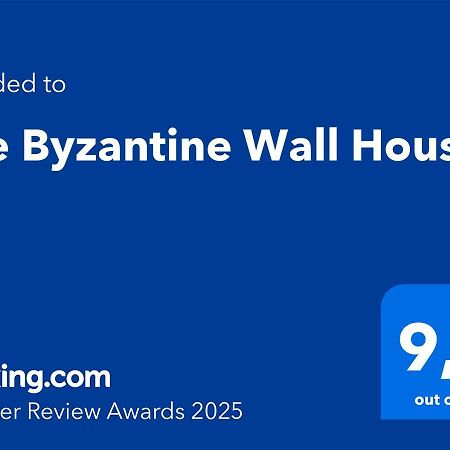 The Byzantine Wall House Íszthmia Kültér fotó